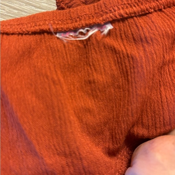 Burnt Orange Summer Top - Picture 4 of 4